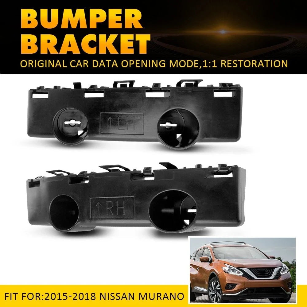 Set of 2 Front Bumper Support Brackets OE#622235AA0A for Nissan Murano (2015–2018)