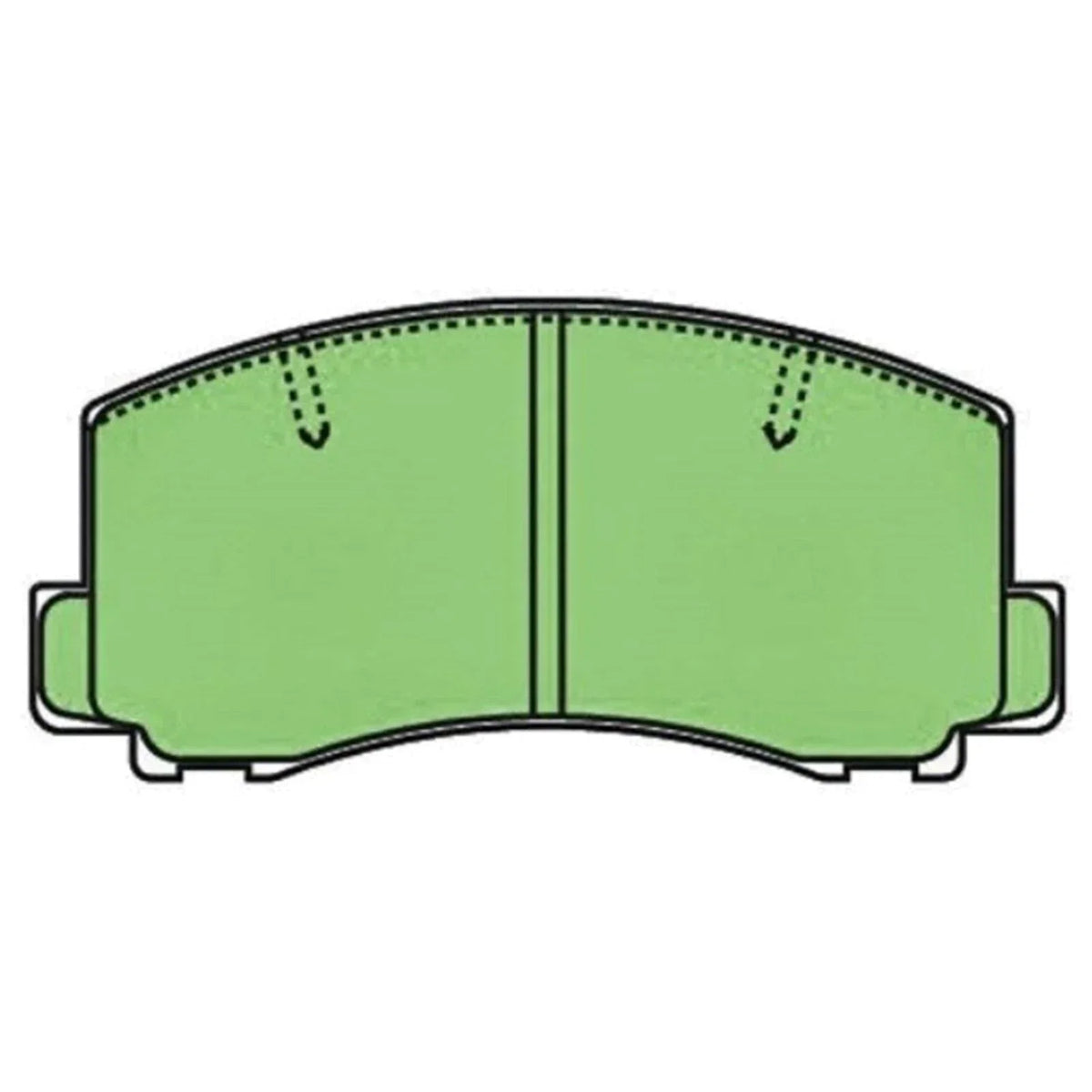 Disc Brake Pads Set for Nissan Pulsar N12 (1983-1987) Front