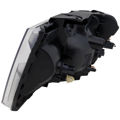 Headlight for Dodge Durango (2007–2009) Right Chrome Housing, Bulb Included