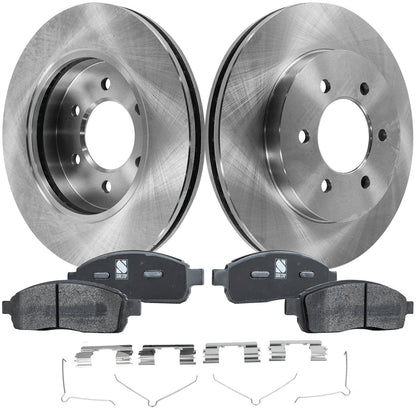 Brake Disc and Pad Set for Ford F-150 2004-2008