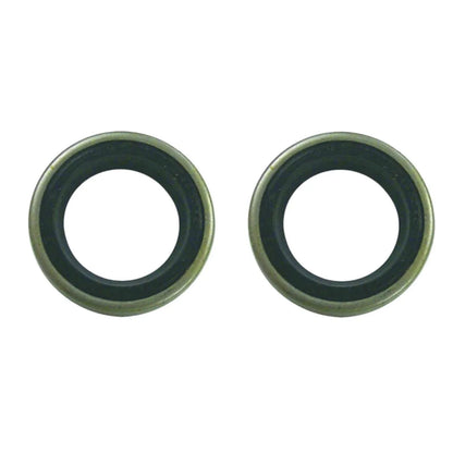 Set of 2 Water Pump Base Oil Seals for Mercury Marine Mercruiser (26-94038)