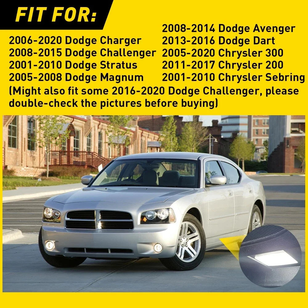 LED Courtesy Lights for Chrysler Dodge Charger Challenger (EXV)