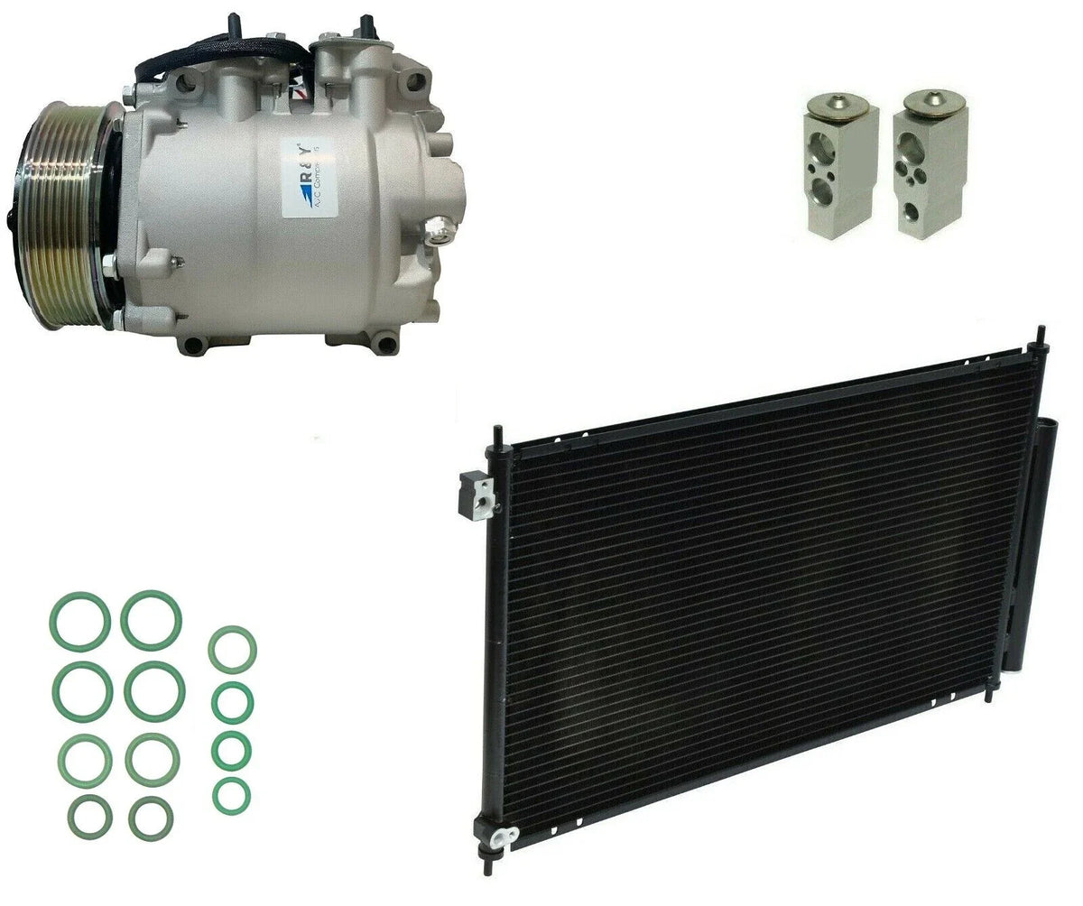 A C Compressor Kit With Condenser for Acura TSX 2.4L (2006–2008)