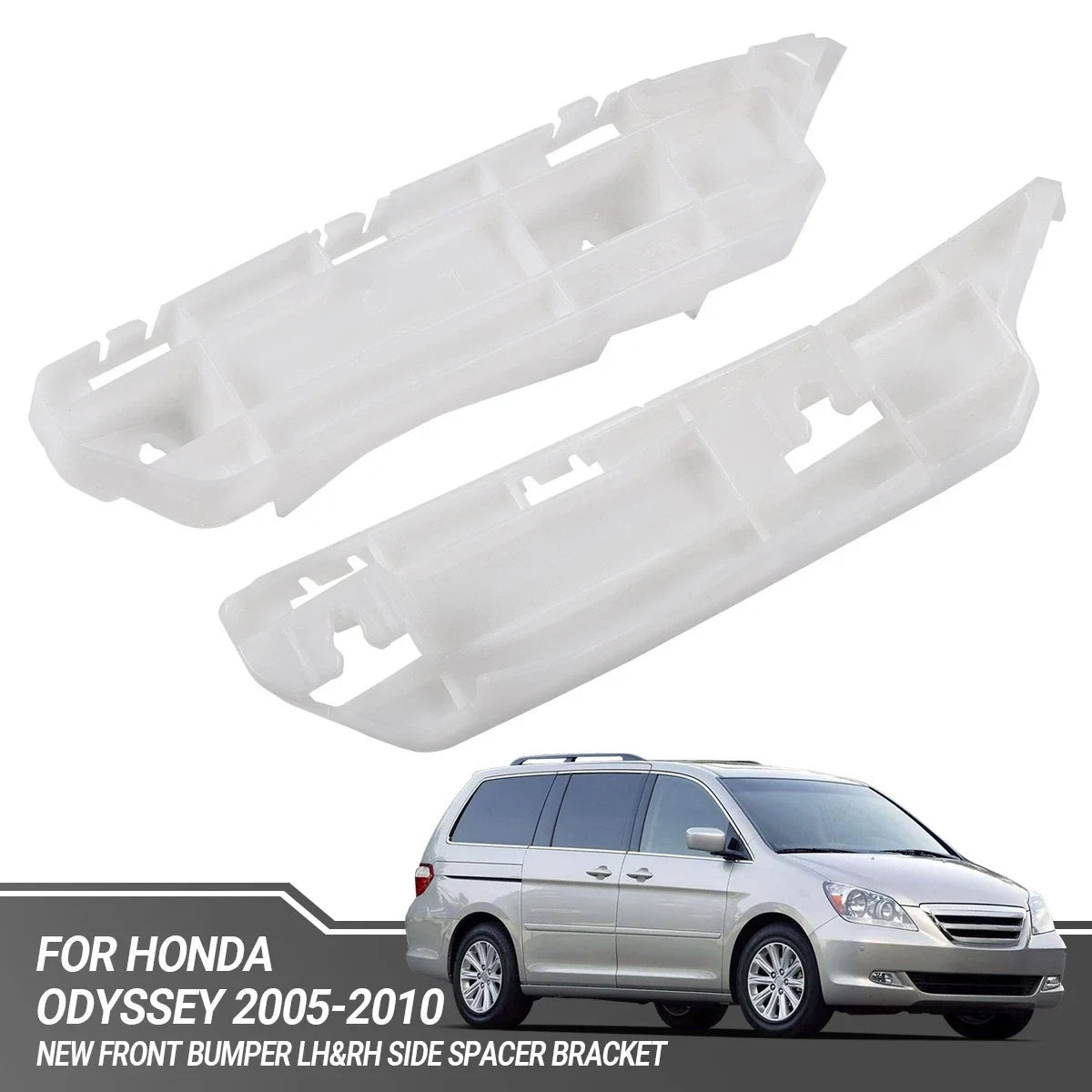 Set of 2 Front Side Spacer Brackets for Honda Odyssey (2005–2010)