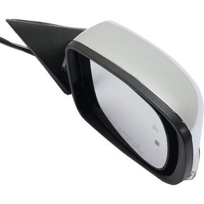 Manual Folding Heated Chrome Right Power Mirror for Chrysler 300 2011-2018