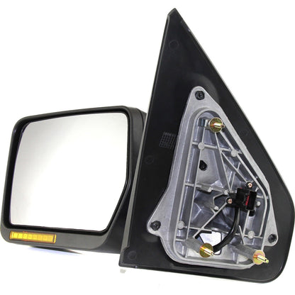 Manual Folding Textured Black Driver Side Mirror Heated for 2004-2006 F-150