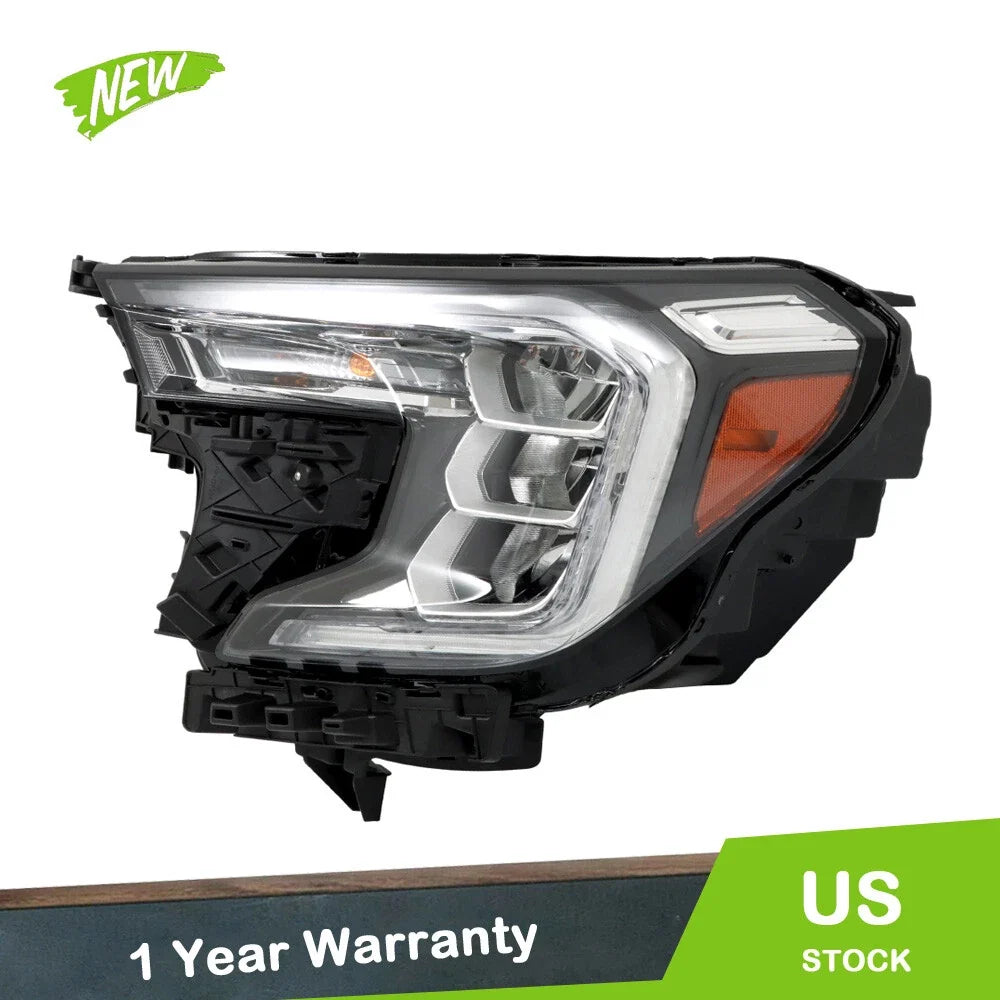 LED Headlight Assembly for GMC Terrain SLE/SLT (2022–2023) Left Side Black