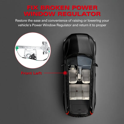 Power Window Regulator for Front Left Cadillac DeVille 2000-2005