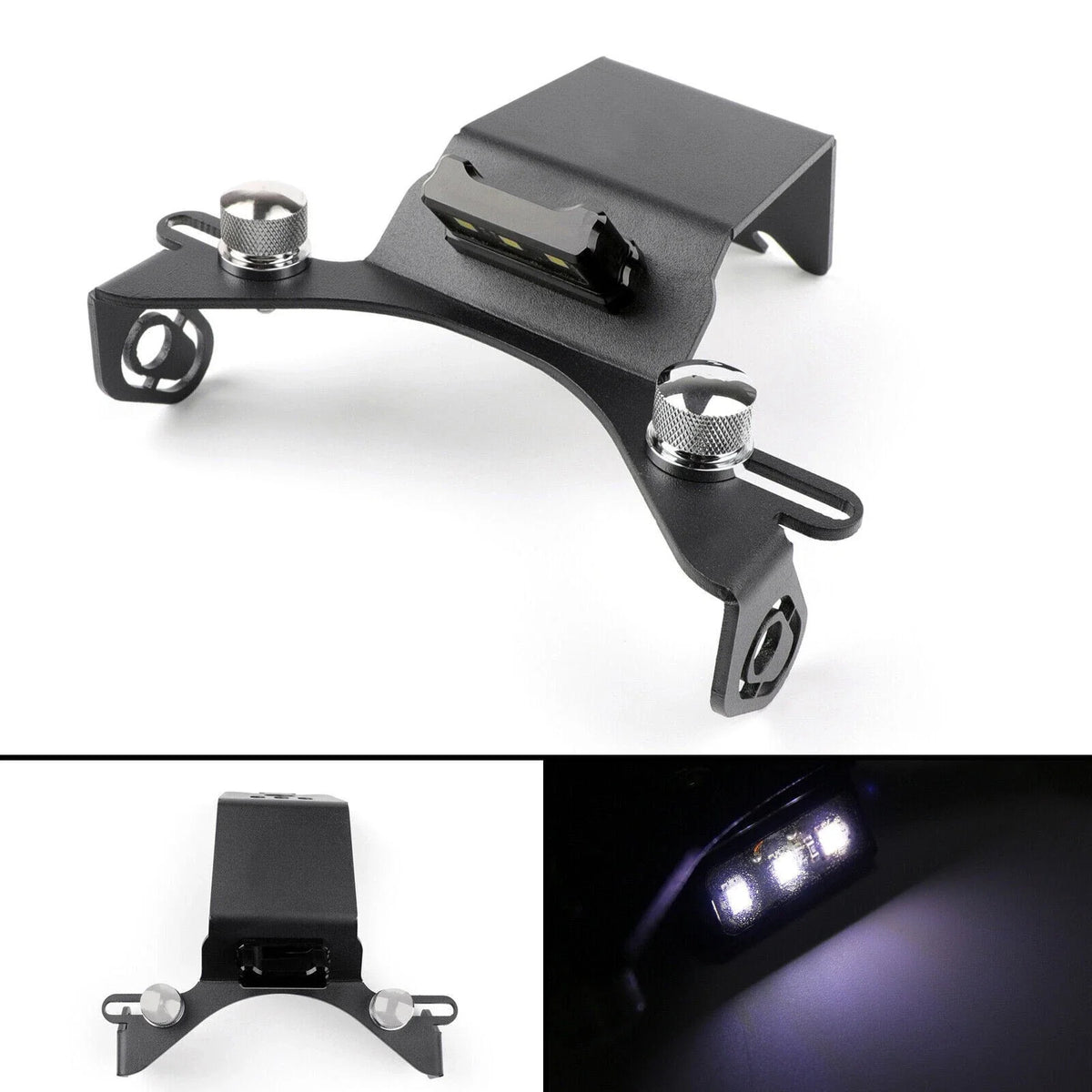 License Plate Bracket with 3 LED for Yamaha YZF-R1 (2004–2014)