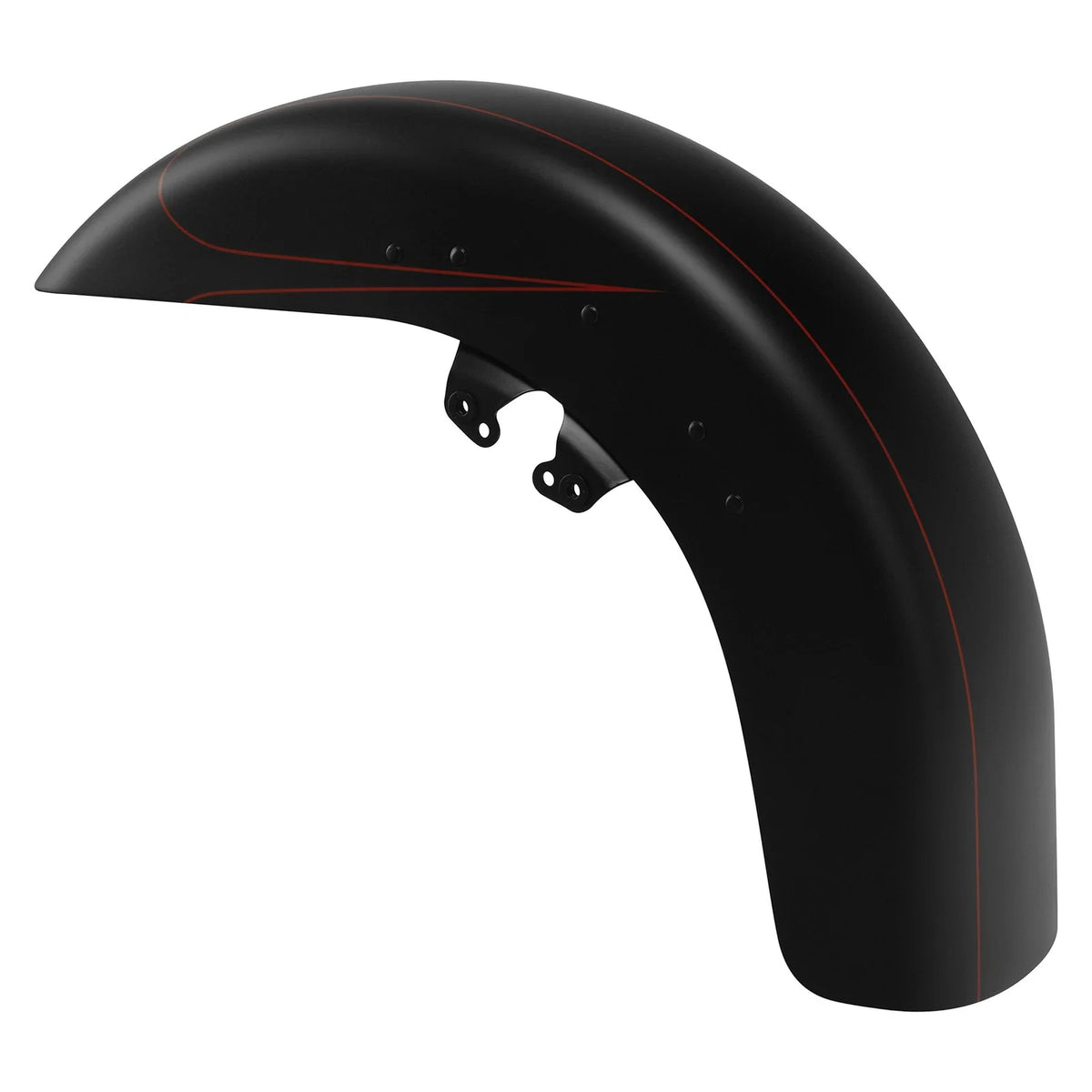 Front Fender in Black Denim for Touring Road Glide FLTRX FLHX 2014-2023