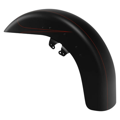 Front Fender in Black Denim for Touring Road Glide FLTRX FLHX 2014-2023