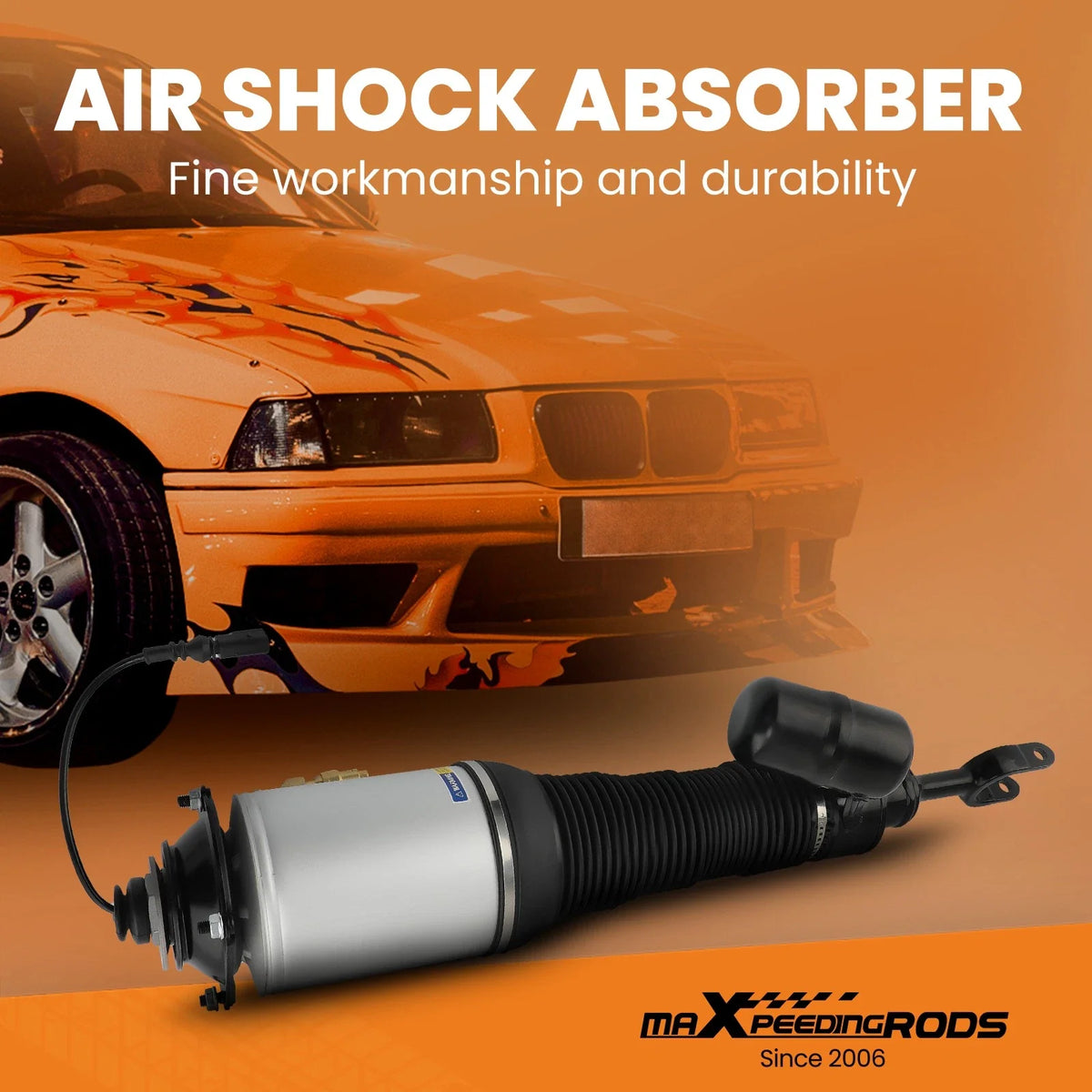 Pair of Front Electronic Air Struts for Bentley Continental 2003