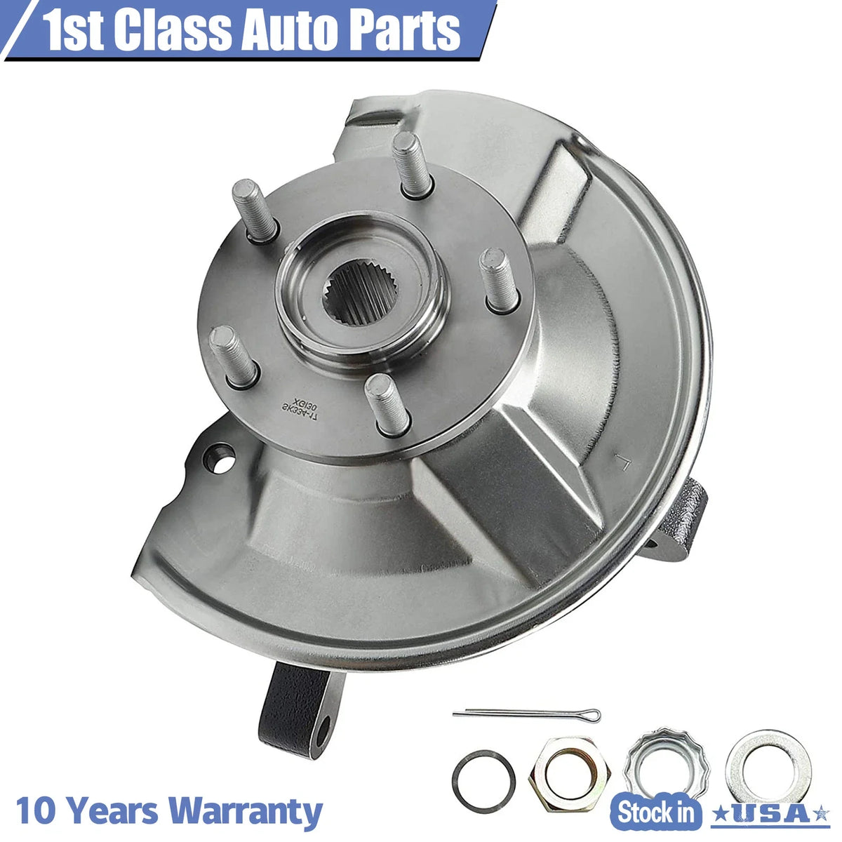 Front Left Steering Knuckle 698-411 for Jeep Compass Patriot (2007–2017)