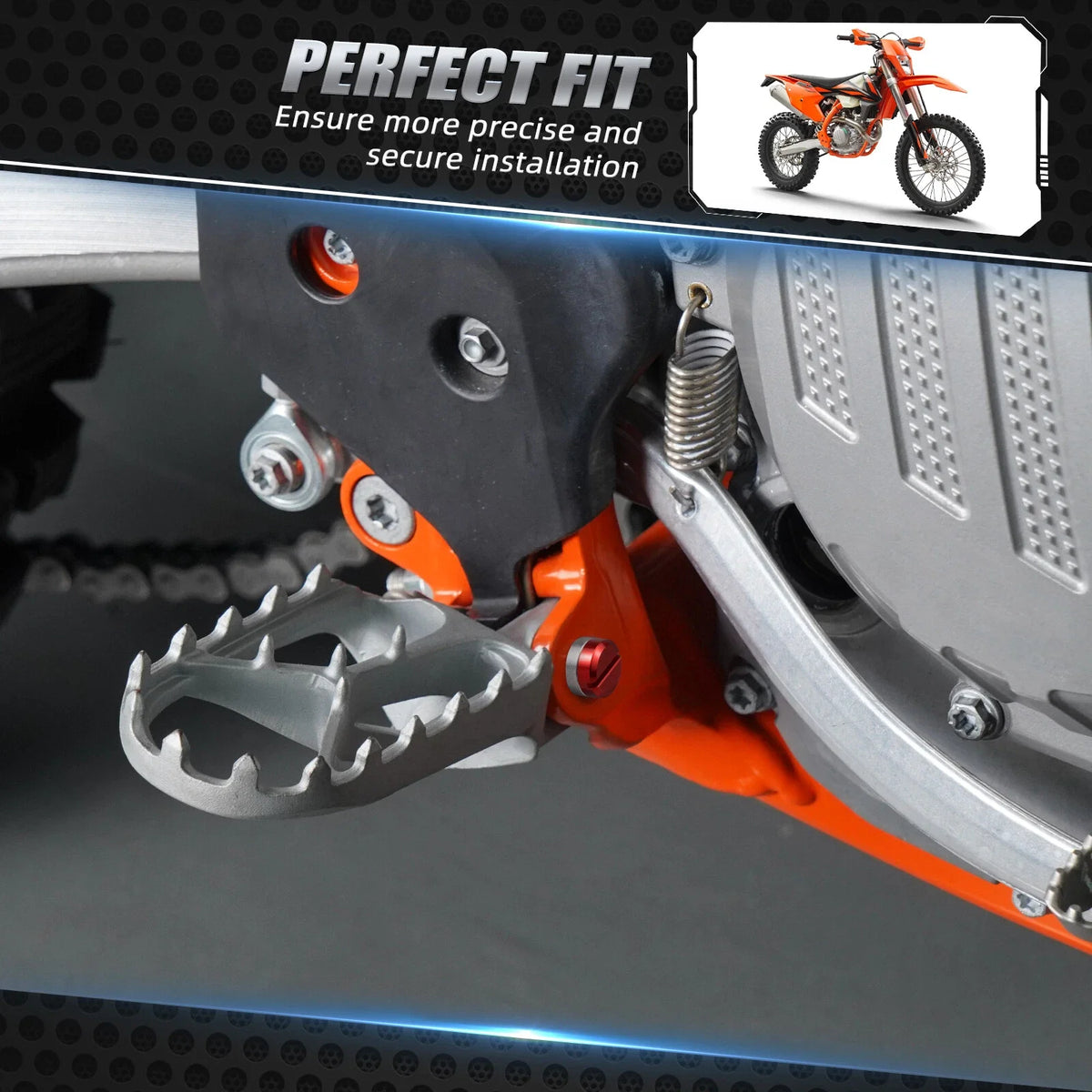 Footpeg Pins for Honda CR125 250R CRF250 450R X RX CRF250L RALLY