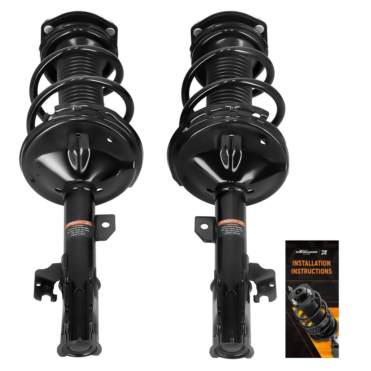 Strut & Coil Spring Assembly Pair for Toyota Highlander (2004-2007)