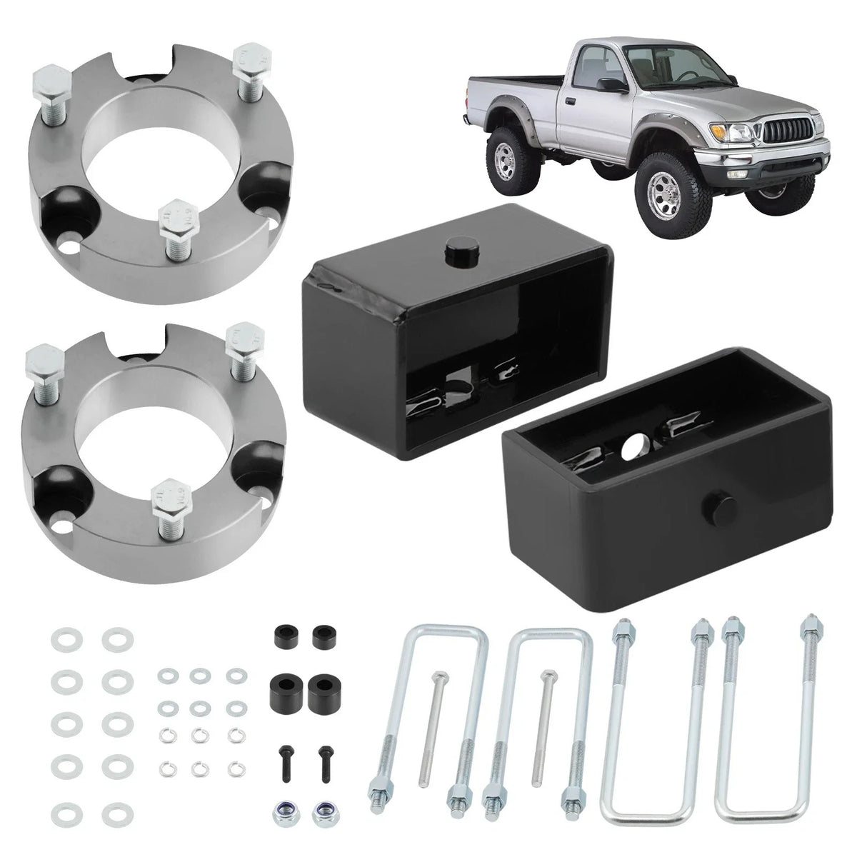 3 Inch Lift Kit with Differential Drop for Toyota Tacoma 1995-2004