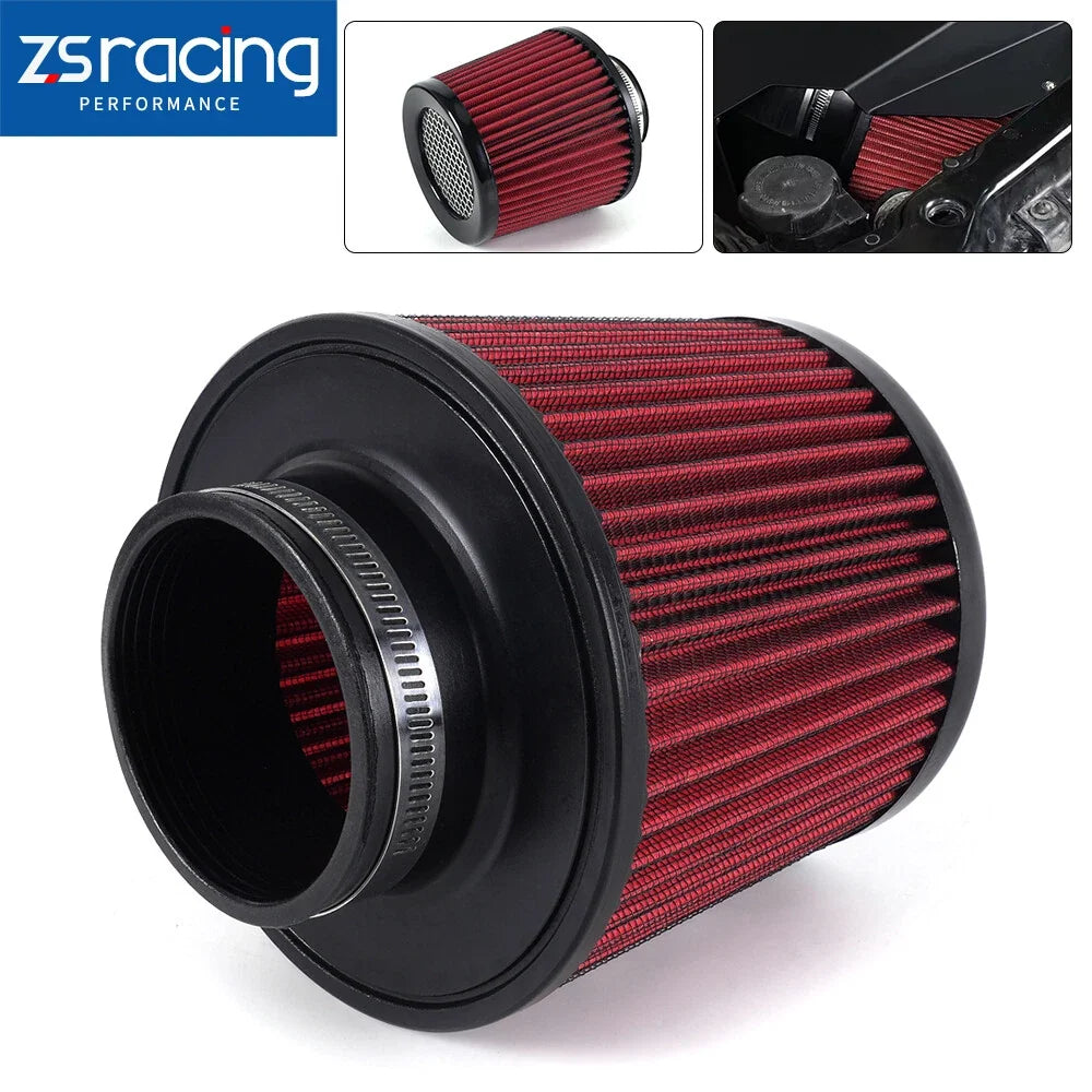 3" Cold Air Intake Dry Filter Cone for Toyota Hilux N70
