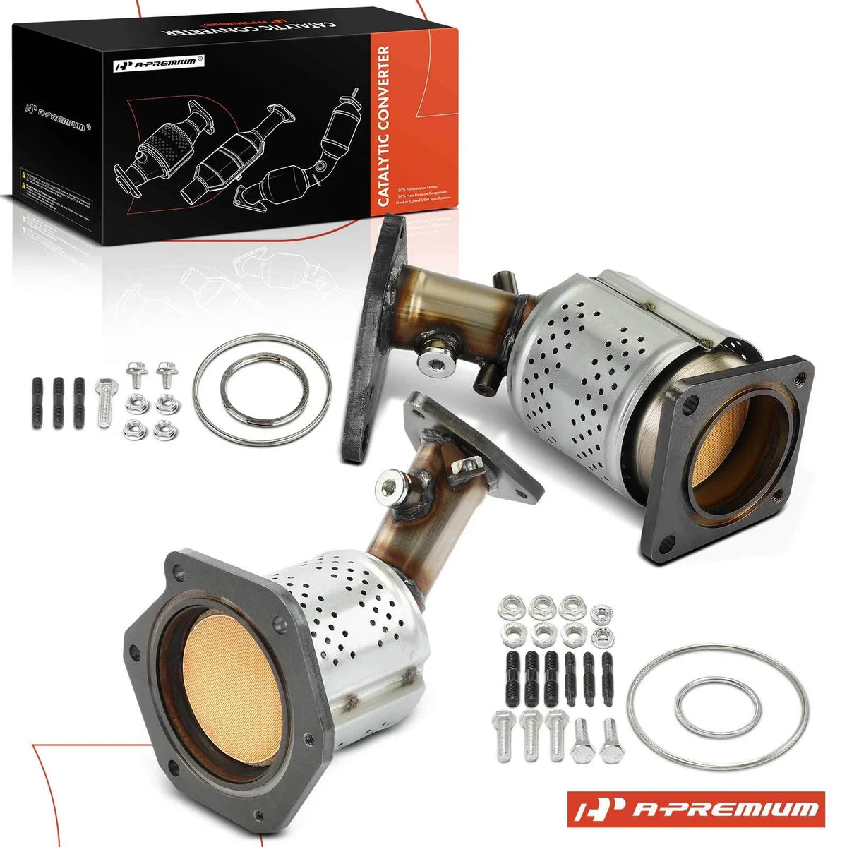 2X Front Left Right Catalytic Converter for Nissan Maxima (2009–2022)