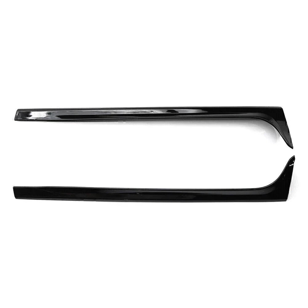 Black Rear Canard Splitter Trim for VW Polo (2011-2017)