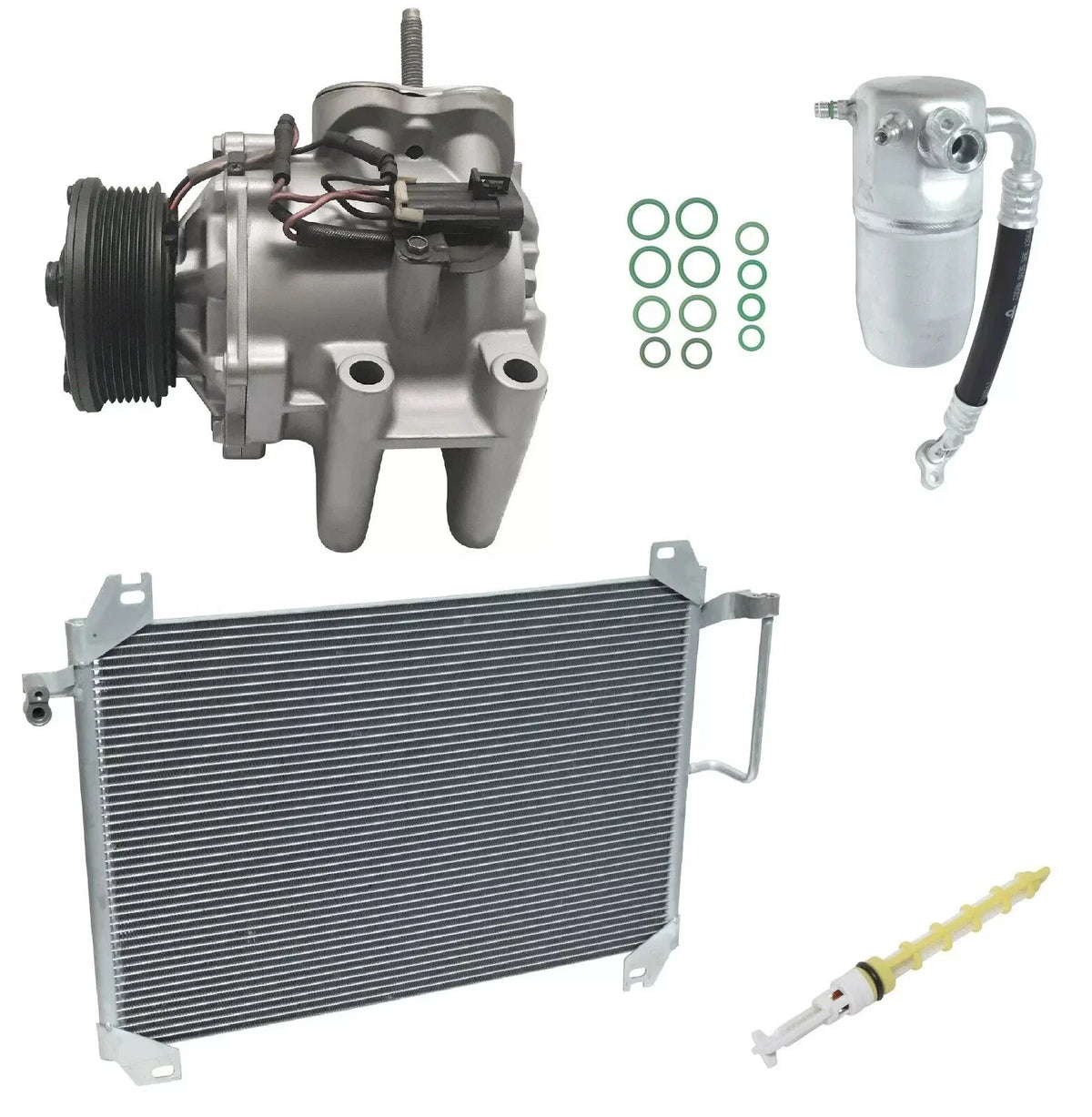 AC Compressor Kit with Condenser for Isuzu Ascender 4.2L (2003–2003)
