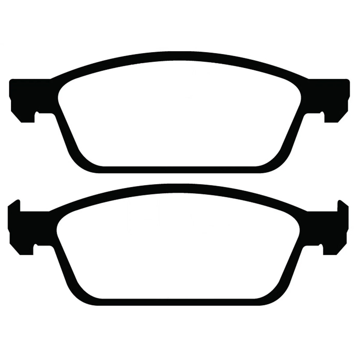 Brake Pads - 2 Piece Set for Transit Connect & Escape