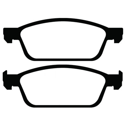 Brake Pads - 2 Piece Set for Transit Connect & Escape
