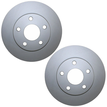 Coated Front Brake Rotors 278mm for Chevy Buick Pontiac