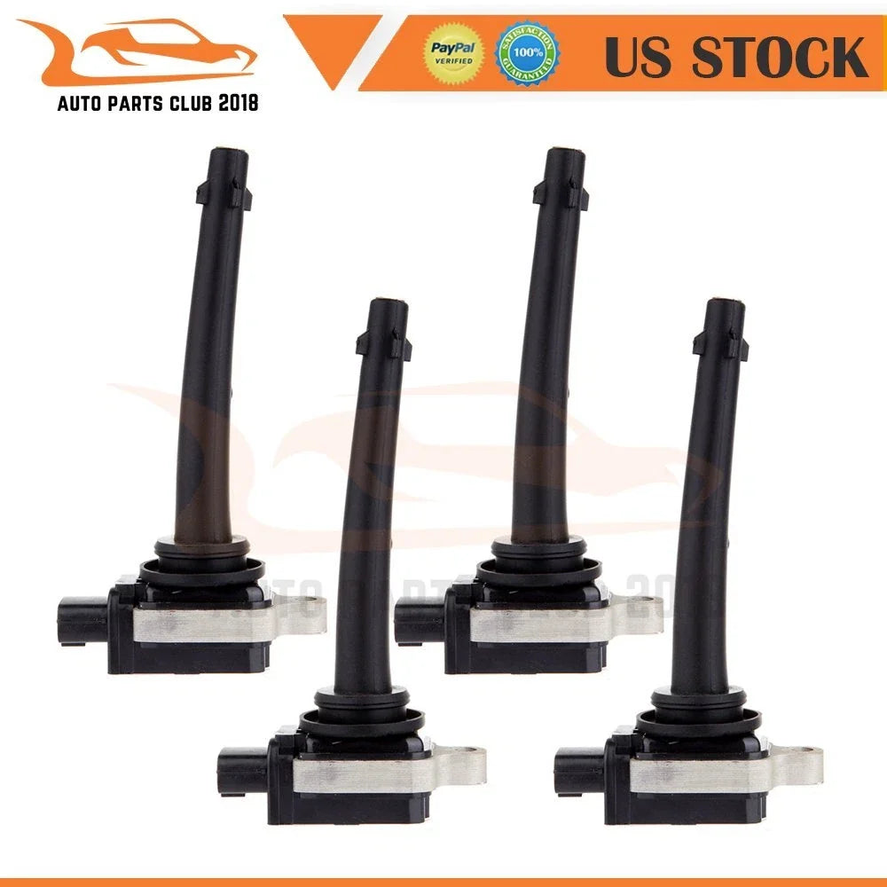 Set of 4 Ignition Coils for Nissan Sentra (2011–2012)