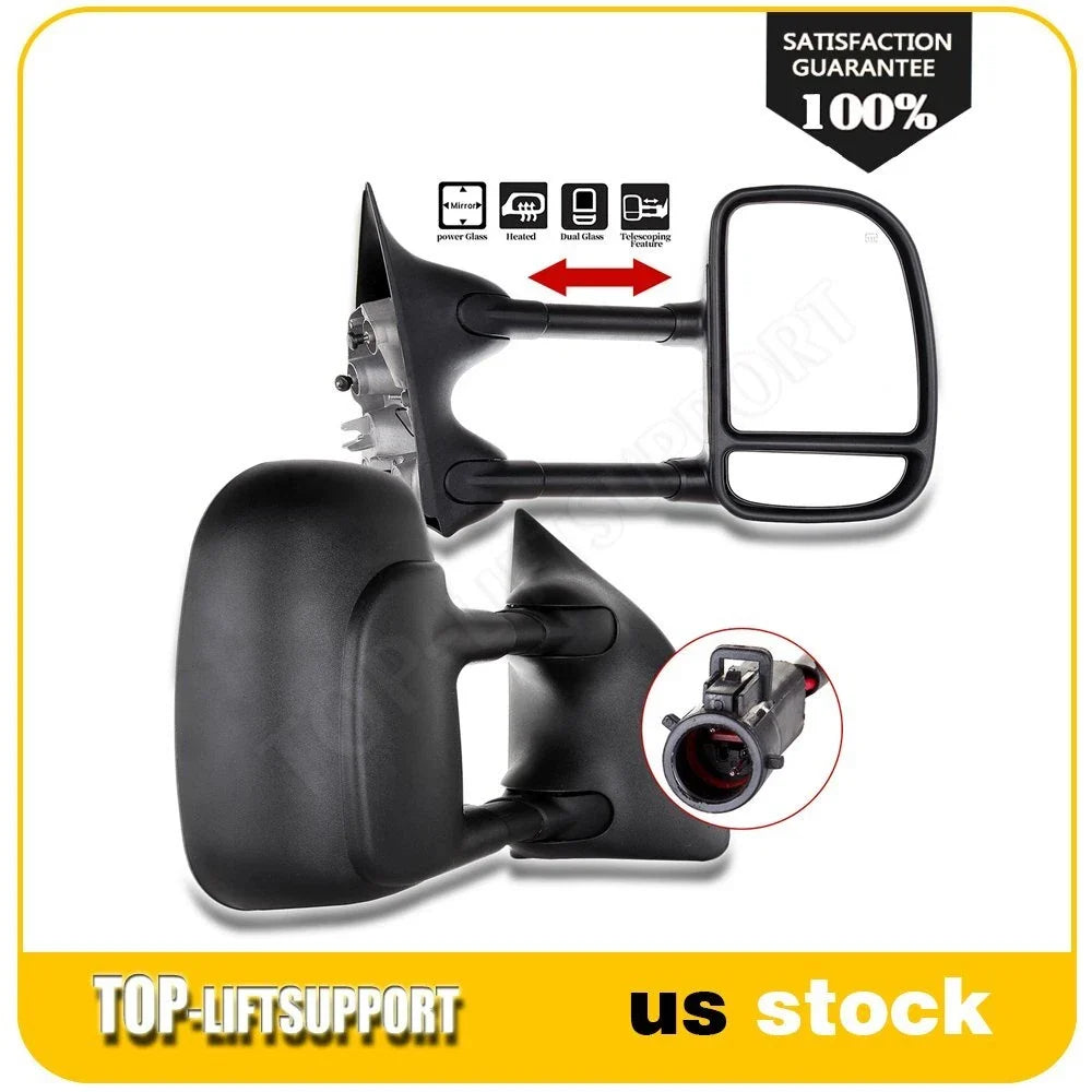 Power Heated Towing Mirrors for Ford Super Duty (1999–2007) Pair
