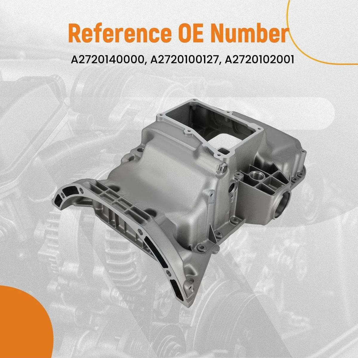 Engine Oil Pan for Mercedes-Benz C230 C280 C300 A2720140000 2006-2012