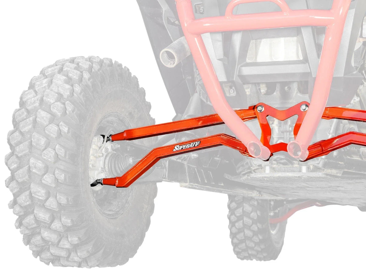 High Clearance Boxed Rear Radius Arms for Polaris RZR RS1 (2018–2023)