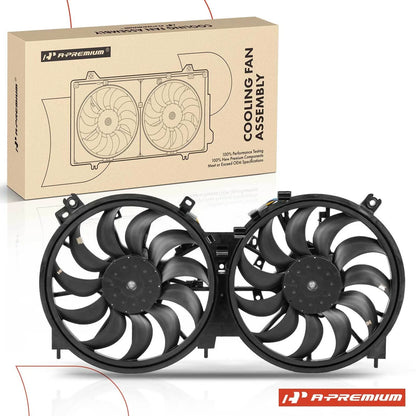 Dual Cooling Fan Assembly for Nissan Murano (2009–2014) Quest (2011–2017)
