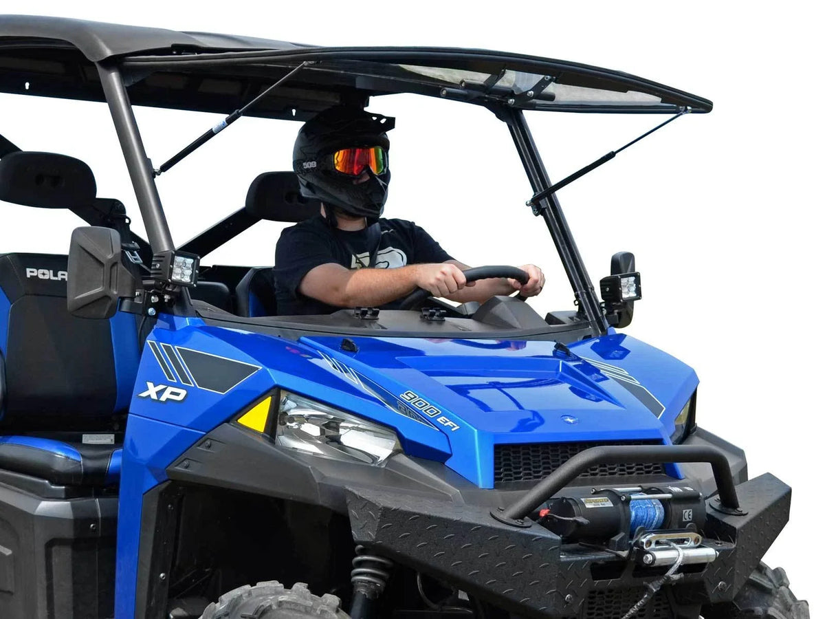 Flip Windshield, Scratch Resistant for Polaris Ranger 1000 (2017)