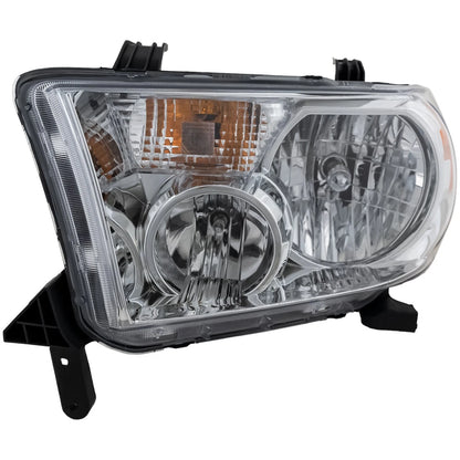 Headlight Kit for Toyota Tundra (2007–2013) Left Right Assembly Halogen CAPA