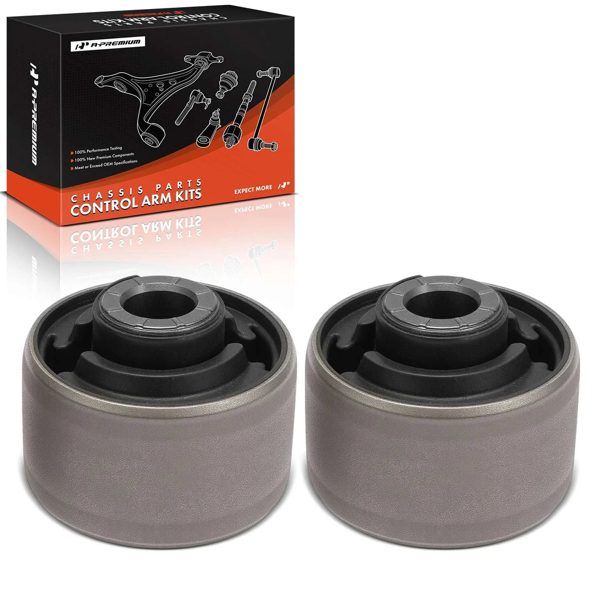 2X Front Lower Control Arm Bushings for Ford Fusion (2013–2020)