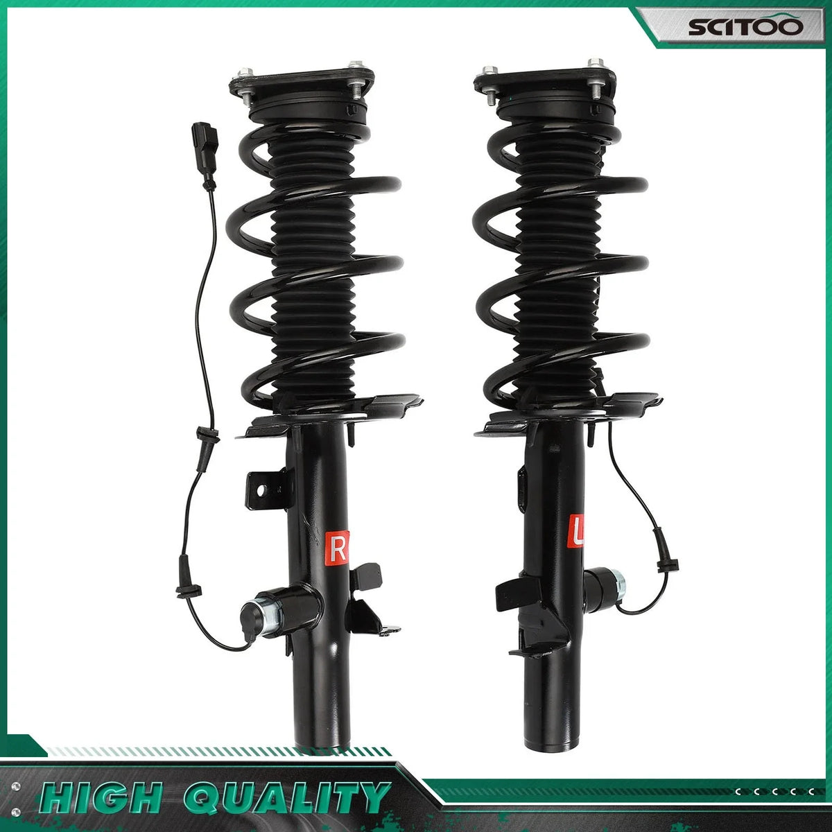 Front Strut Assembly Pair for Lincoln MKC 2015-2019 EJ7Z18124H