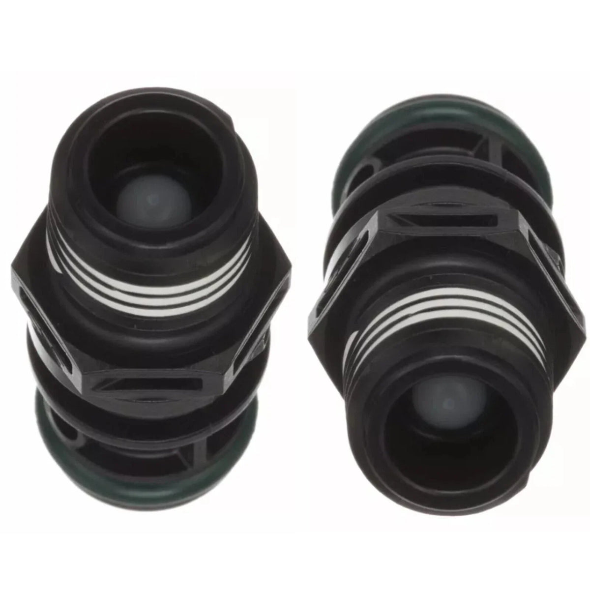 2X Attwood Sprayless Marine Fuel Connector Male 1/4" NPT 8838TM6