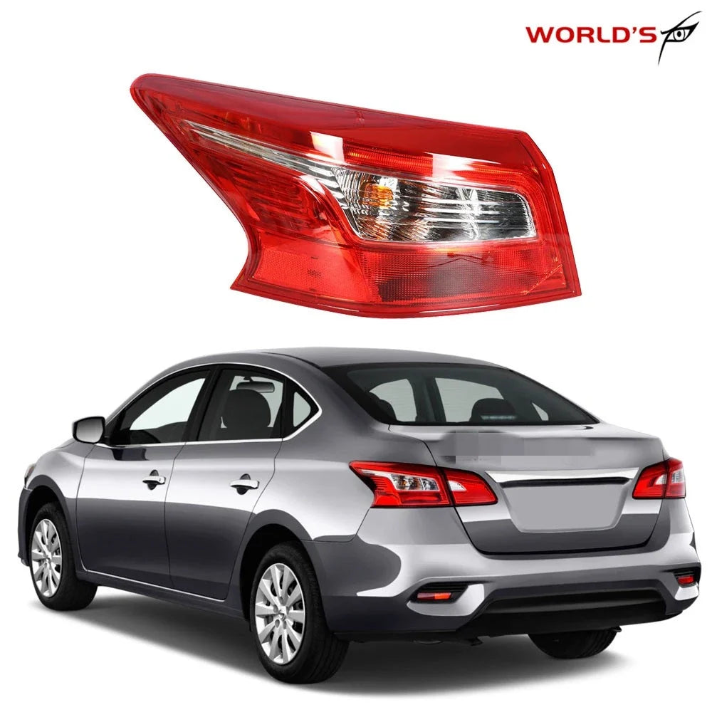 Tail Light Brake Lights for Nissan Sentra (2016–2018) Outer Replacement