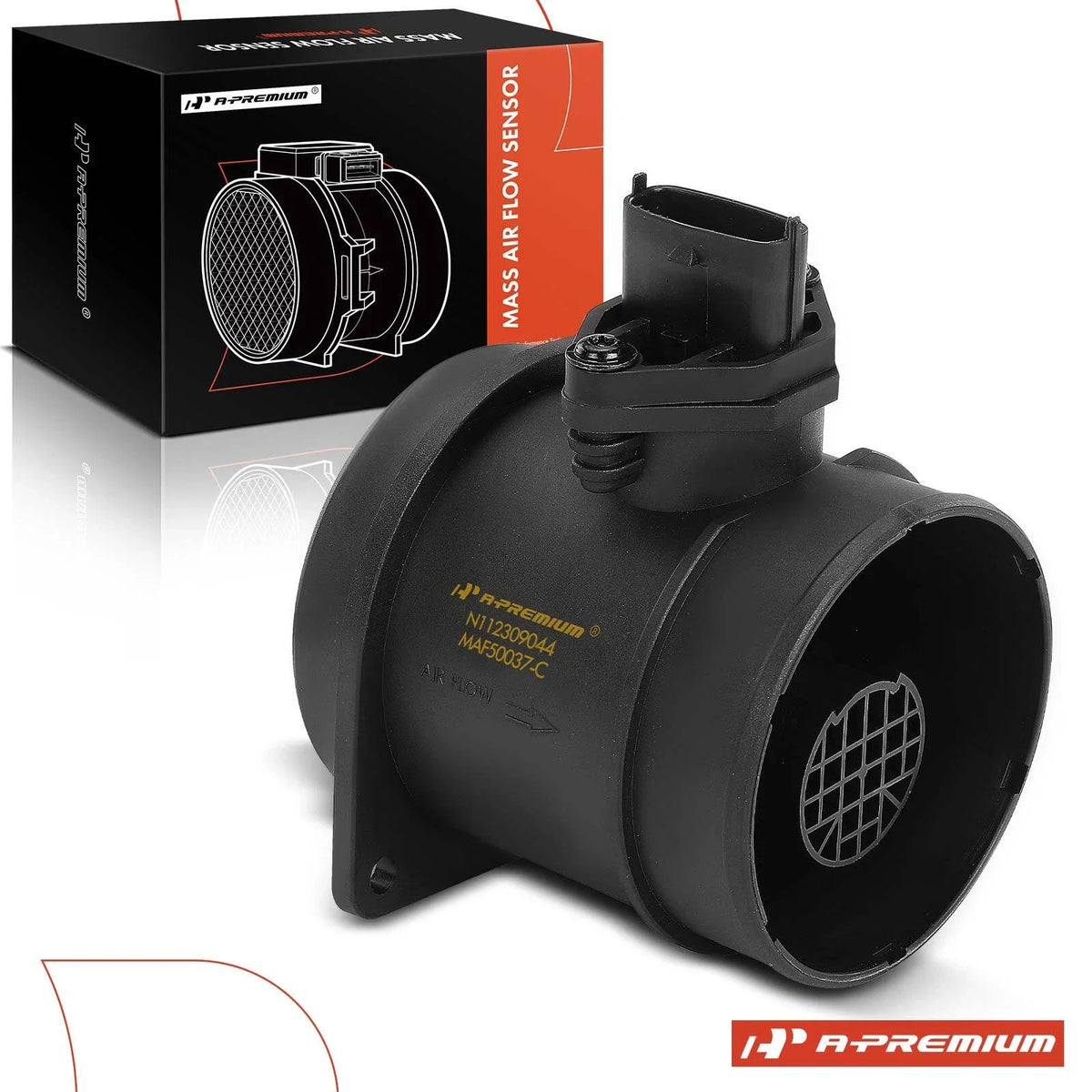 Mass Air Flow Sensor with Housing for Buick LaCrosse (2005–2008) Cadillac SRX (2004–2009)