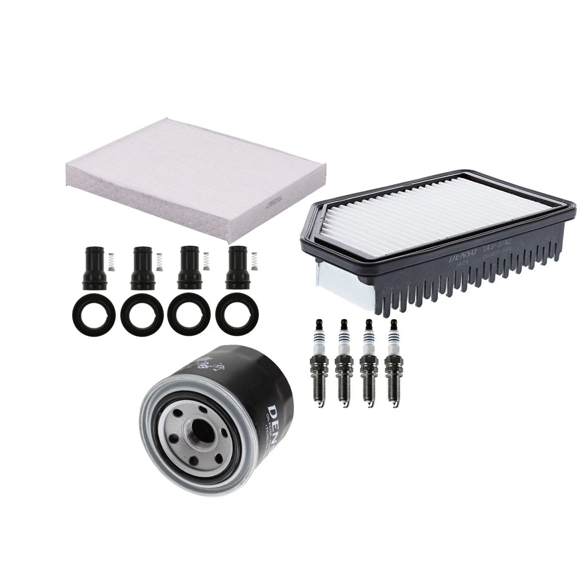 Tune Up Kit with 4 NGK Spark Plugs & Boots for Kia Soul (2010–2019)