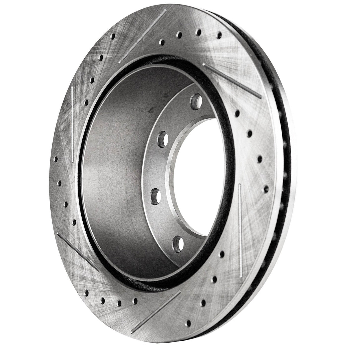 Brake Disc, Cross-Drilled for 2001-2010 Chevy Silverado 2500 HD