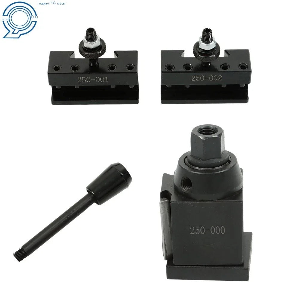 3 Pack Wedge Type Quick Change Tool Post Holder for CNC Lathe