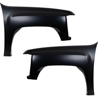 Set of 2 CAPA Fender for Chevrolet Silverado 1500 (2007–2013) Left & Right