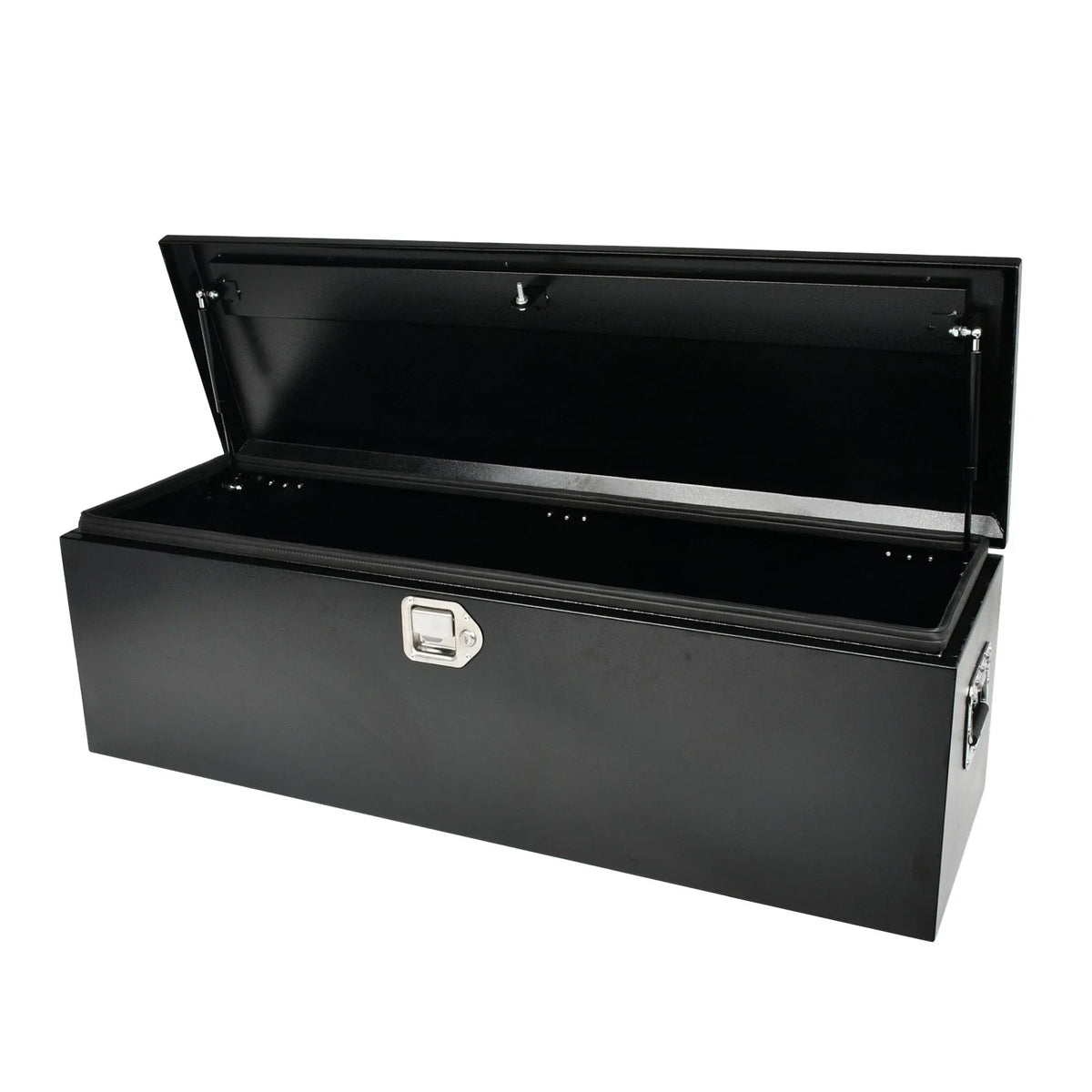 48"x15"x15" Tool Box for Pickup Truck - Black Steel Finish