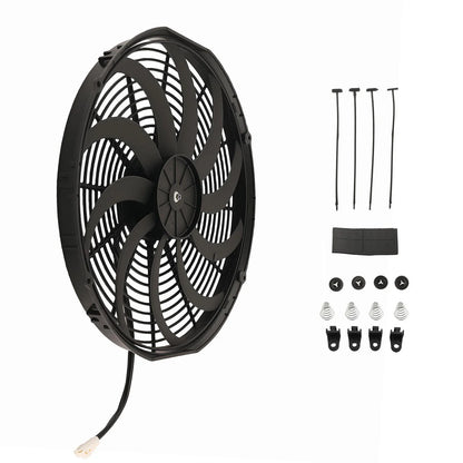 Electric Cooling Fan 16 Inch 3000CFM 120W for Universal Use