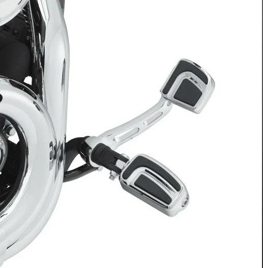 HTTMT Black Airflow Brake Pedal Pad for Harley Dyna (1993–Present), XL (2014–Present)