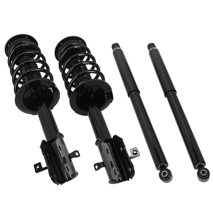 4X Struts Assembly for 2007-2010 Ford Edge 3.5L - Rear & Front