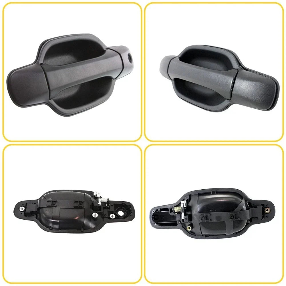 Rear Door Handle - Black Finish for Chevrolet Colorado/Canyon 2004-2012