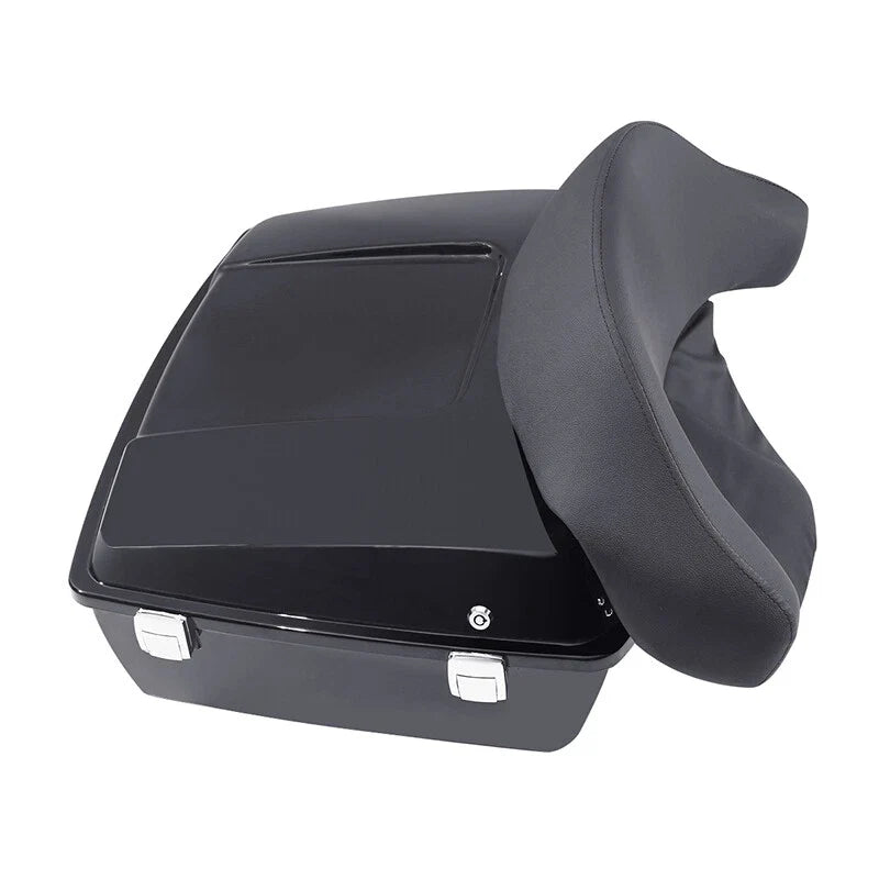 Mount Rack Docking Kit with Trunk Backrest Pad for Harley Street Glide 09-13