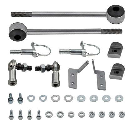 Sway Bar Links Quick Disconnects for Jeep Cherokee XJ ZJ (1984–2001) w/3.5-6" Lift